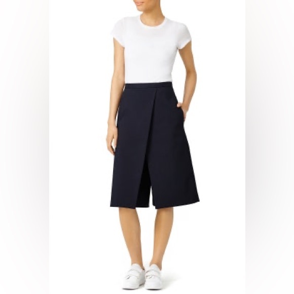 Tibi Black City Stretch Culotte Size: M | US 8 - Picture 2 of 13
